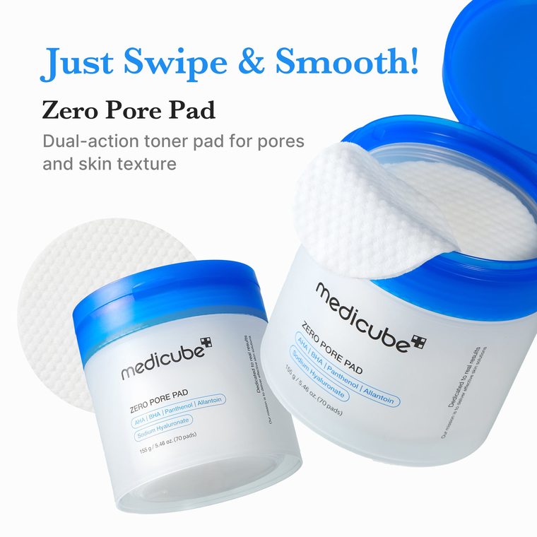 Medicube Zero Pore Pad 2.0, 70 pads