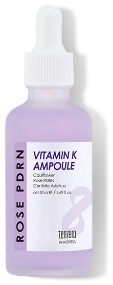 TENZERO Rose Pdrn Vitamin K Ampoule, 50 ml
