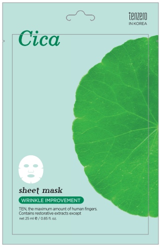 TENZERO Cica Sheet Mask, 25 ml