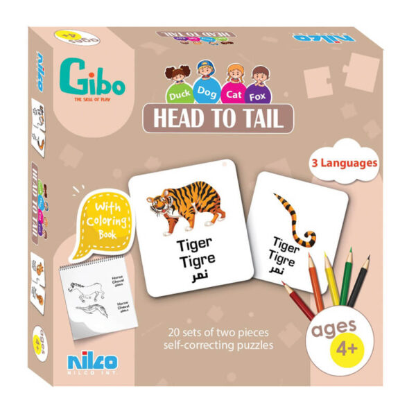 Gibo Learning Kit head to tail
